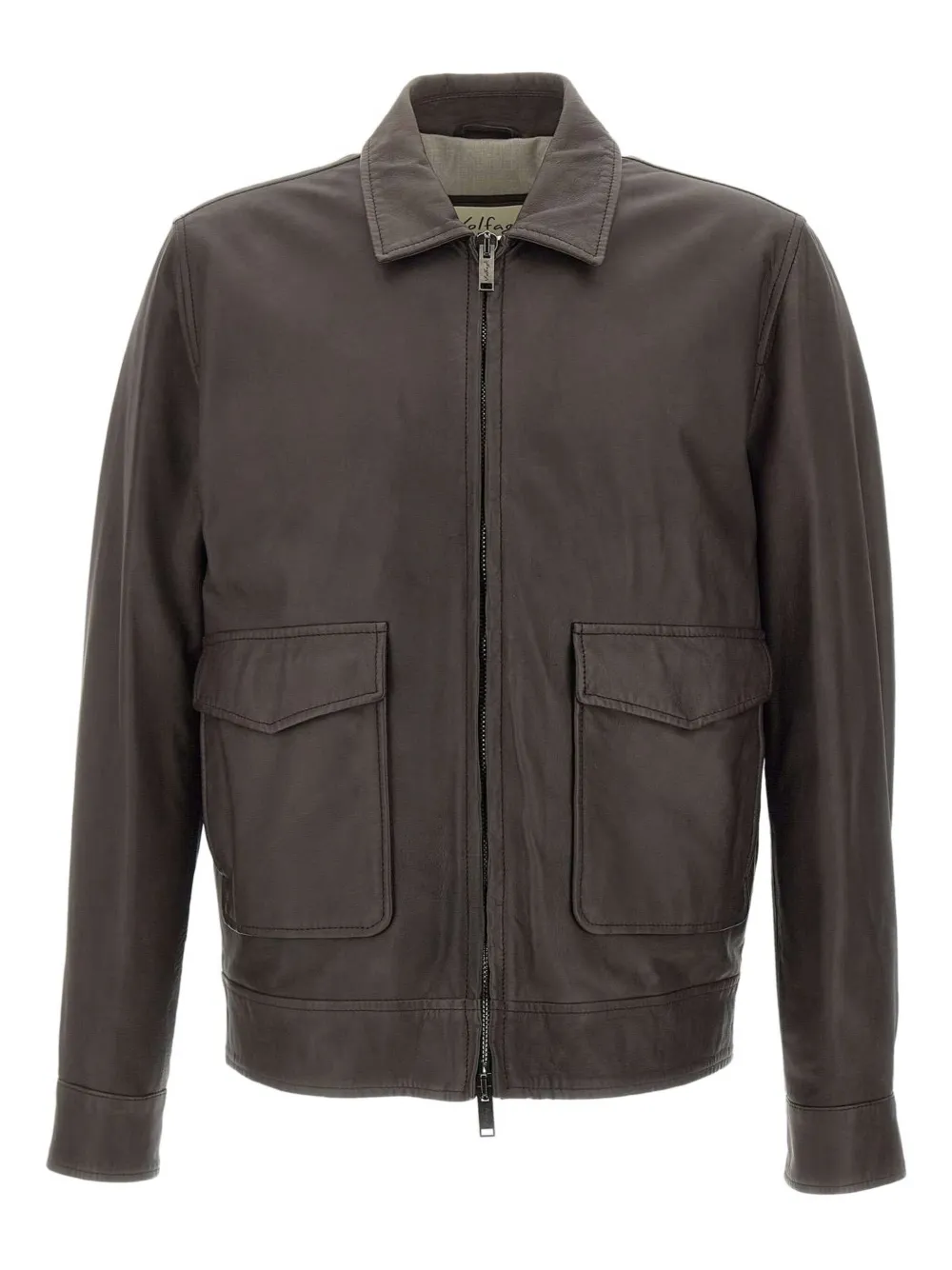 Куртка на молнии с карманами VOLFAGLI, коричневый
Куртка на молнии с карманами VOLFAGLI, коричневый