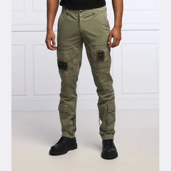 Брюки карго классического кроя с защитой от перегрузки Aeronautica Militare, хаки
Брюки карго классического кроя с защитой от перегрузки Aeronautica Militare, хаки