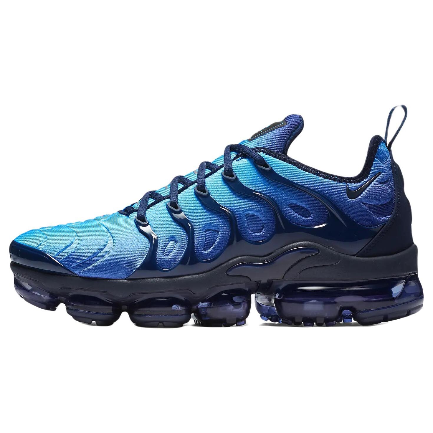 Кроссовки Nike Air VaporMax Plus, синий/черный
Кроссовки Nike Air VaporMax Plus, синий/черный