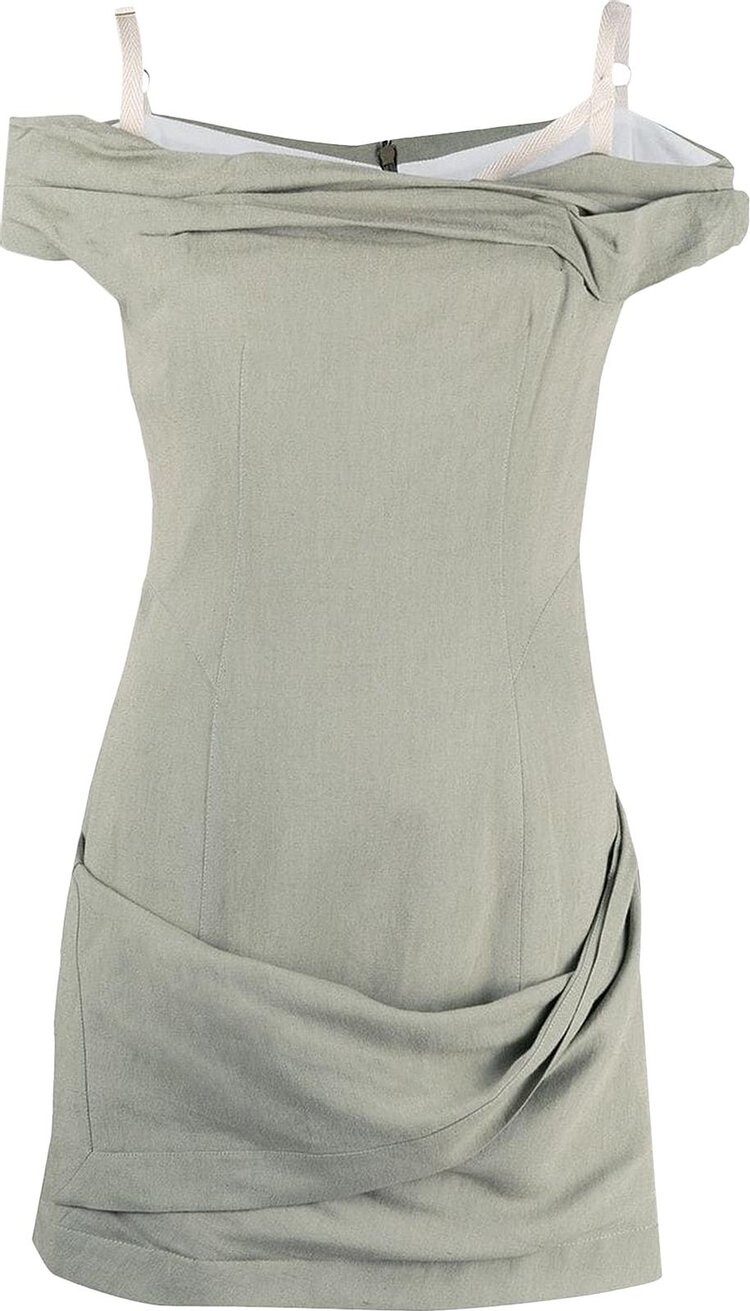 Платье Jacquemus La Robe Foglio Dress 'Sage Green', зеленый
Платье Jacquemus La Robe Foglio Dress 'Sage Green', зеленый