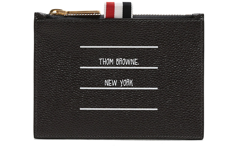 THOM BROWNE Бумажный держатель для карт с печатной этикеткой
THOM BROWNE Бумажный держатель для карт с печатной этикеткой