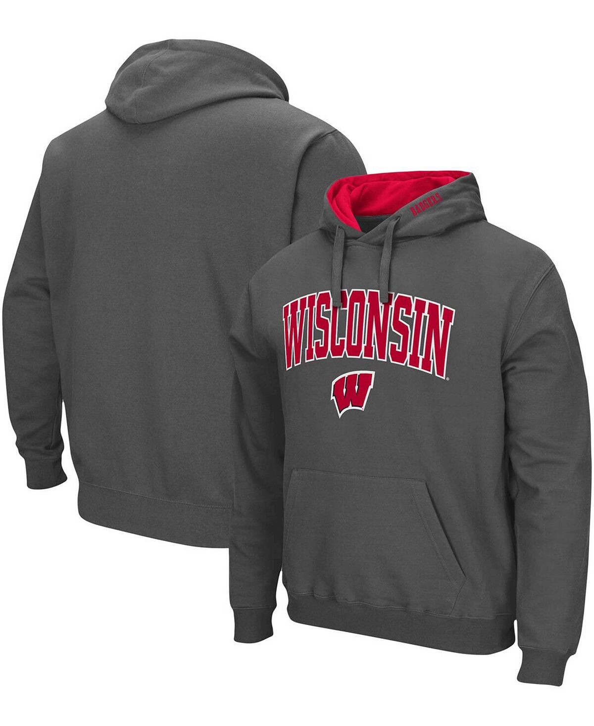 Мужская темно-серая толстовка с капюшоном wisconsin badgers arch logo 3.0 Colosseum, мульти
Мужская темно-серая толстовка с капюшоном wisconsin badgers arch logo 3.0 Colosseum, мульти
