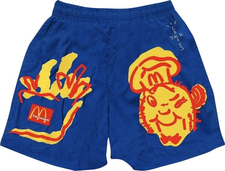 Шорты Cactus Jack by Travis Scott x McDonald's Illustration Shorts 'Blue', синий
Шорты Cactus Jack by Travis Scott x McDonald's Illustration Shorts 'Blue', синий