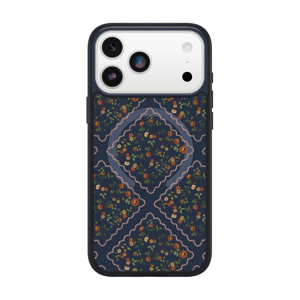 Чехол OtterBox Symmetry для iPhone 17 Pro Max с MagSafe, Floral Romance, Темно-синий, Чехол OtterBox Symmetry для iPhone 17 Pro Max с MagSafe, Floral Romance
Чехол OtterBox Symmetry для iPhone 17 Pro Max с MagSafe, Floral Romance, Темно-синий, Чехол OtterBox Symmetry для iPhone 17 Pro Max с MagSafe, Floral Romance