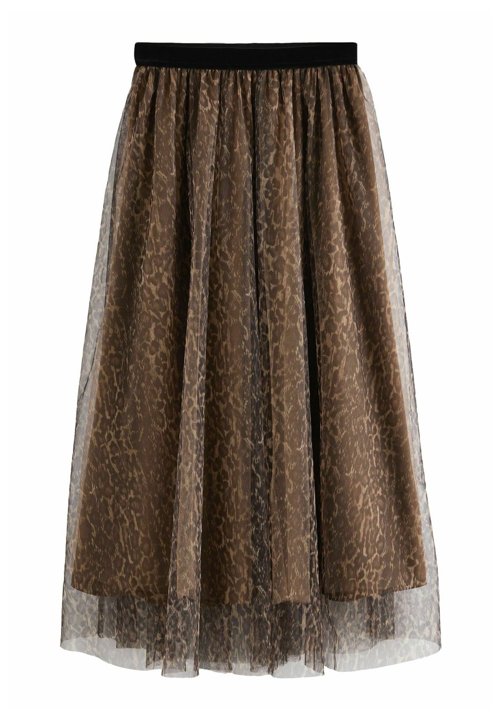 Юбка-колокол MIDI Next, коричневый 
Юбка-колокол MIDI Next, коричневый