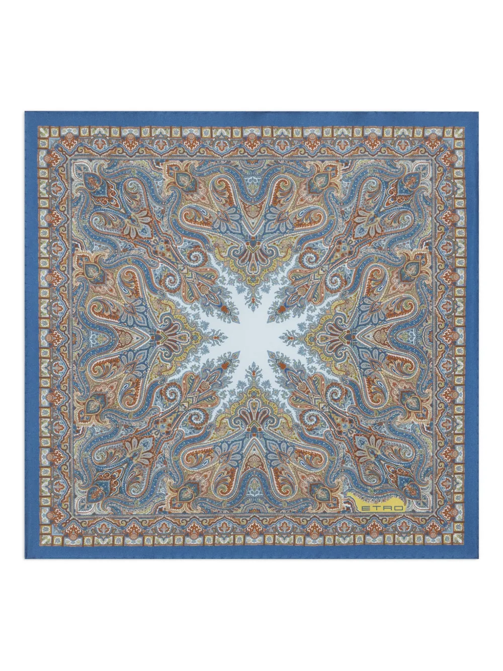 Шелковый платок-паше с принтом пейсли Etro, синий
Шелковый платок-паше с принтом пейсли Etro, синий