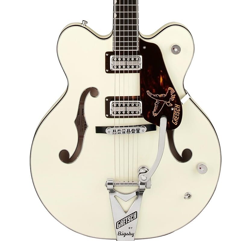 Электрогитара Gretsch G6636-T RF Richard Fortus Falcon (с футляром), белая G6636-T RF Richard Fortus Falcon Electric Guitar (with Case), White
Электрогитара Gretsch G6636-T RF Richard Fortus Falcon (с футляром), белая G6636-T RF Richard Fortus Falcon Electric Guitar (with Case), White