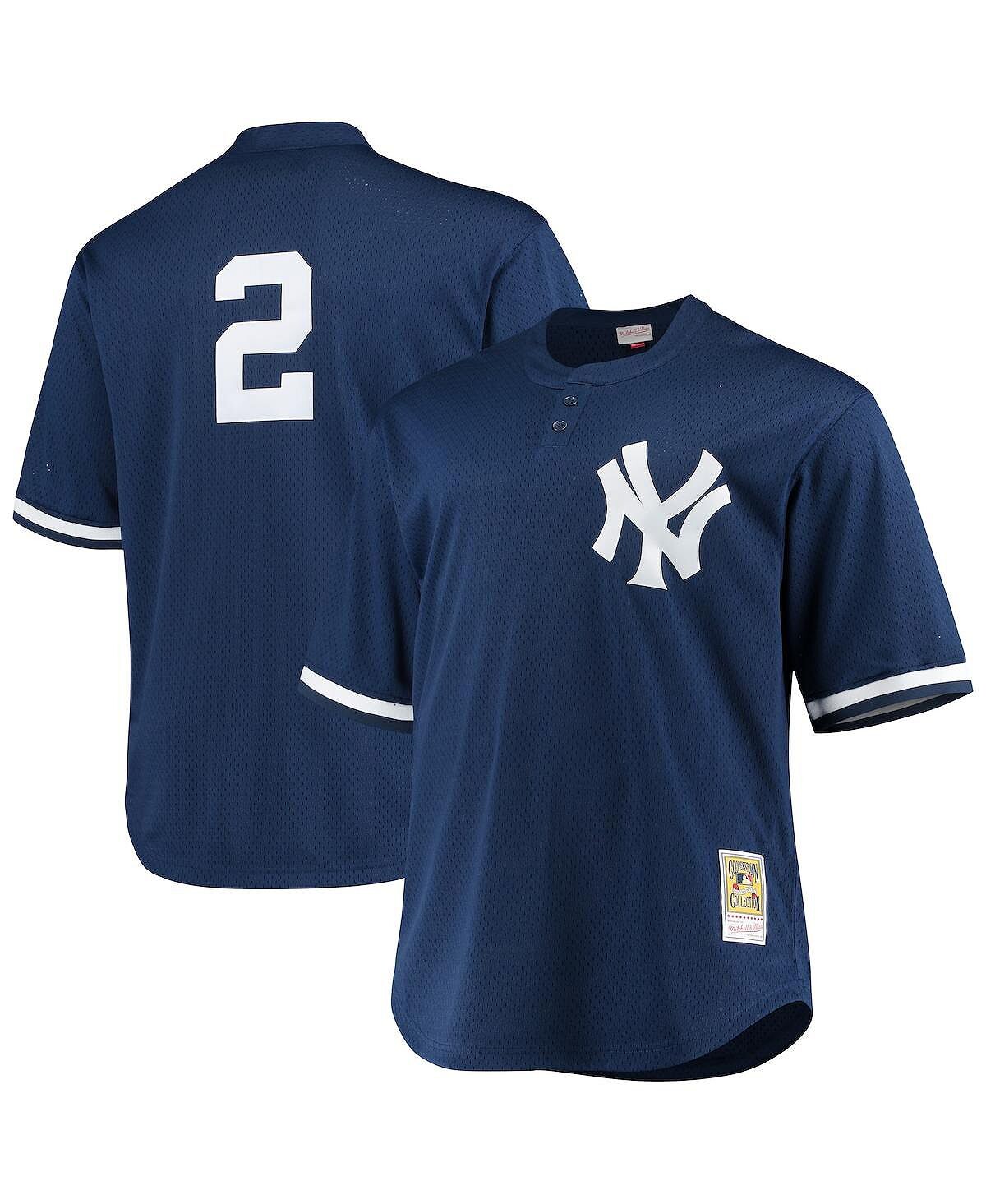 Мужская футболка derek jeter navy new york yankees big and tall batting practice replica player jersey Mitchell & Ness, синий 
Мужская футболка derek jeter navy new york yankees big and tall batting practice replica player jersey Mitchell & Ness, синий