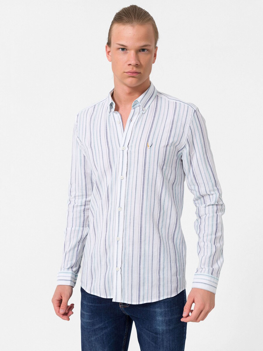 Рубашка обычного кроя на пуговицах By Diess Collection, белый
Рубашка обычного кроя на пуговицах By Diess Collection, белый