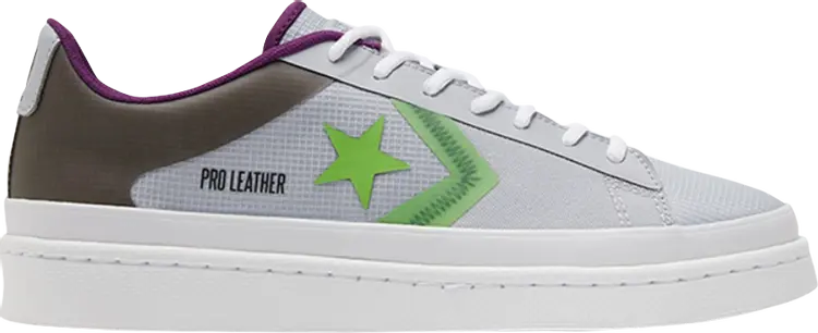 Кроссовки Converse Pro Leather Low Miami Vibez - Gravel Bold Wasabi, серый
Кроссовки Converse Pro Leather Low Miami Vibez - Gravel Bold Wasabi, серый