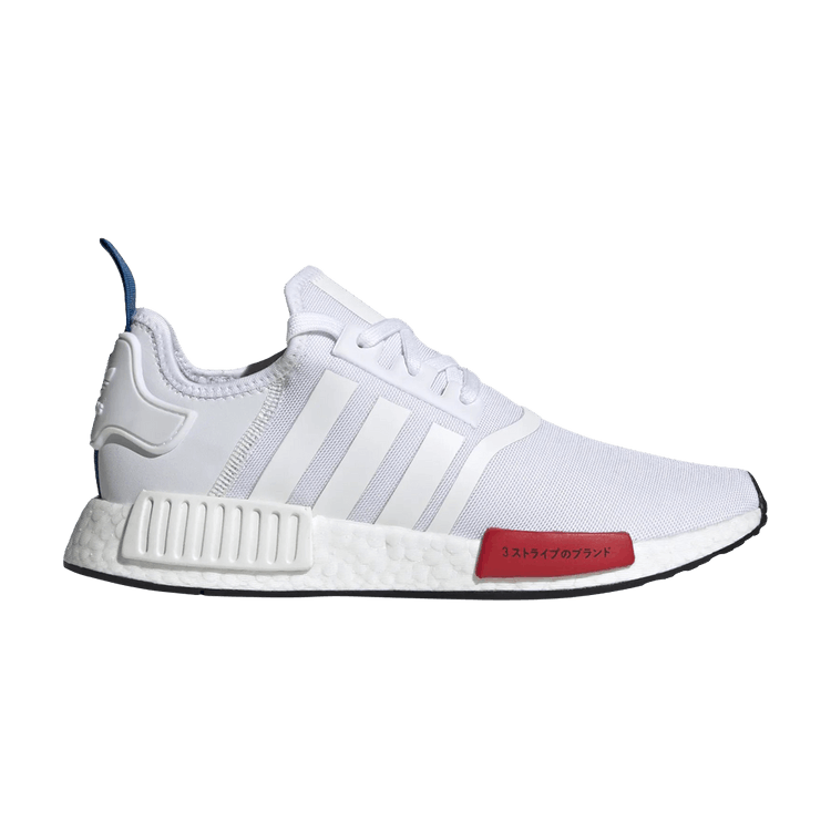 Кроссовки adidas NMD_R1 Primeknit 'White Red Blue', белый
Кроссовки adidas NMD_R1 Primeknit 'White Red Blue', белый