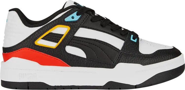 Кроссовки Puma Slipstream Jr Block Party, белый 
Кроссовки Puma Slipstream Jr Block Party, белый