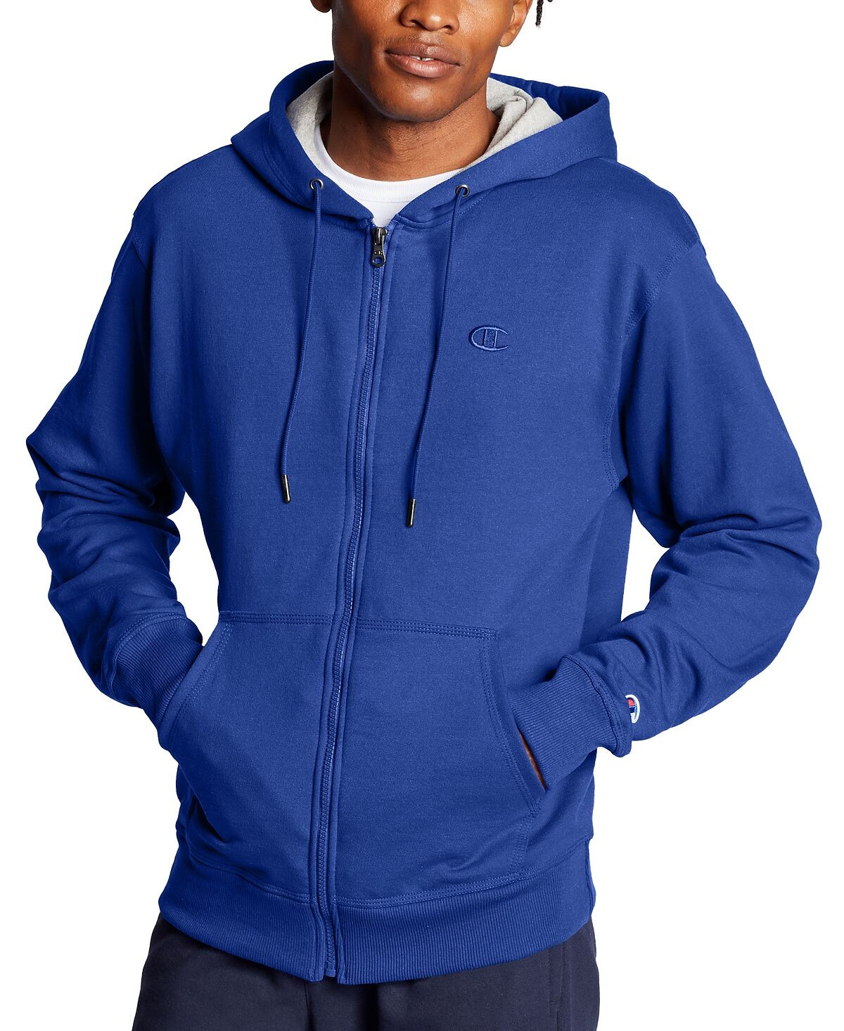 Мужская толстовка с капюшоном на молнии из флиса powerblend Champion
Мужская толстовка с капюшоном на молнии из флиса powerblend Champion