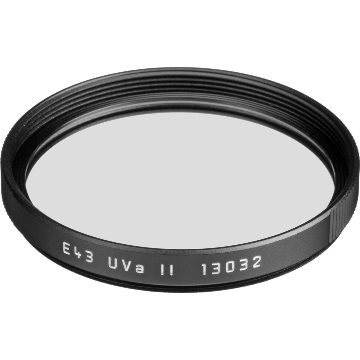 Leica E43 43mm UVa II Glass Filter, Black
Leica E43 43mm UVa II Glass Filter, Black