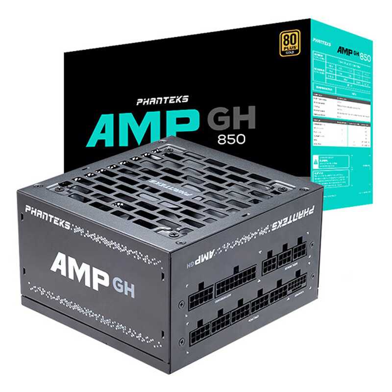 Блок питания Phanteks AMP GH 850W Gold, 850 Вт
Блок питания Phanteks AMP GH 850W Gold, 850 Вт