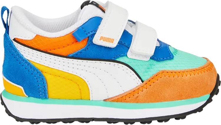 Кроссовки Puma Rider FV Infant Biscay Green Vibrant Orange, зеленый
Кроссовки Puma Rider FV Infant Biscay Green Vibrant Orange, зеленый