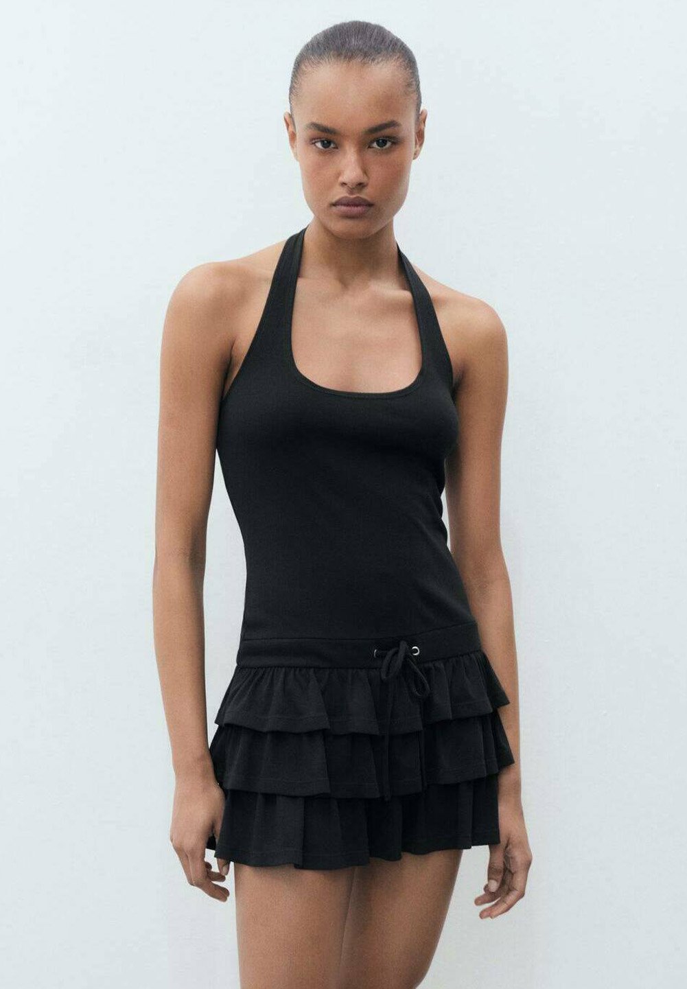 Платье из джерси RUFFLED Mango, черный
Платье из джерси RUFFLED Mango, черный