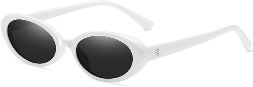 MUTYNE Популярные модные маленькие овальные женские солнцезащитные очки в стиле ретро-панк с защитой от УФ-излучения UV400 Мужские винтажные круглые солнцезащитные очки, White Black
MUTYNE Популярные модные маленькие овальные женские солнцезащитные очки в стиле ретро-панк с защитой от УФ-излучения UV400 Мужские винтажные круглые солнцезащитные очки, White Black