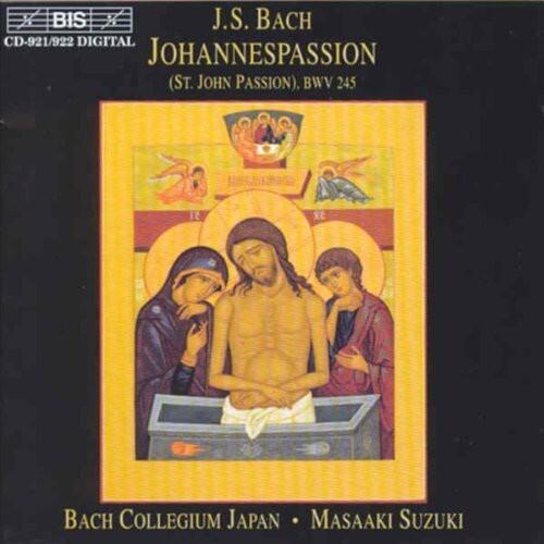 CD диск Bach / Bach Collegium, Suzuki: St John Passion
CD диск Bach / Bach Collegium, Suzuki: St John Passion