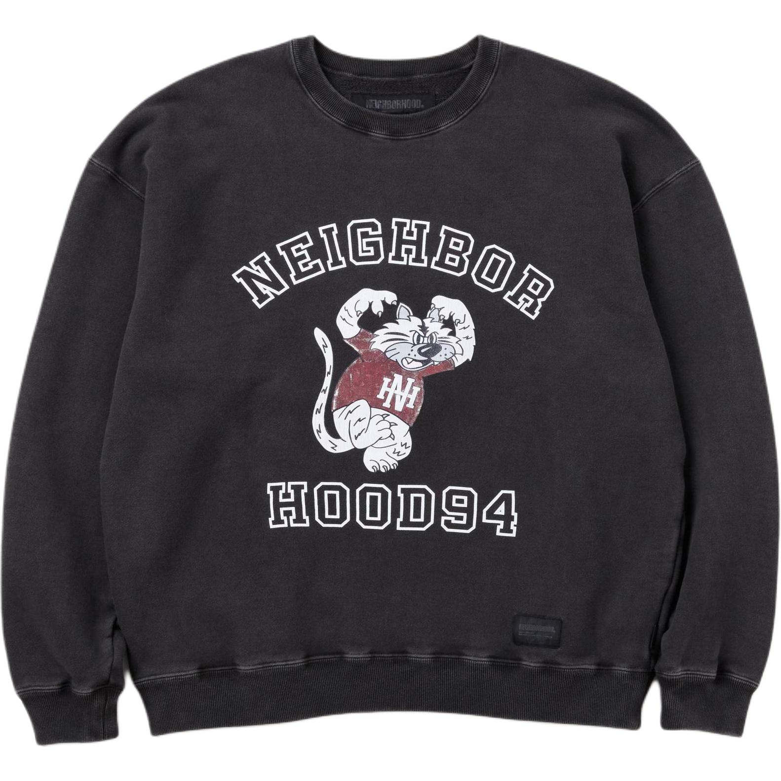 Свитшот с принтом маскота NEIGHBORHOOD, черный
Свитшот с принтом маскота NEIGHBORHOOD, черный