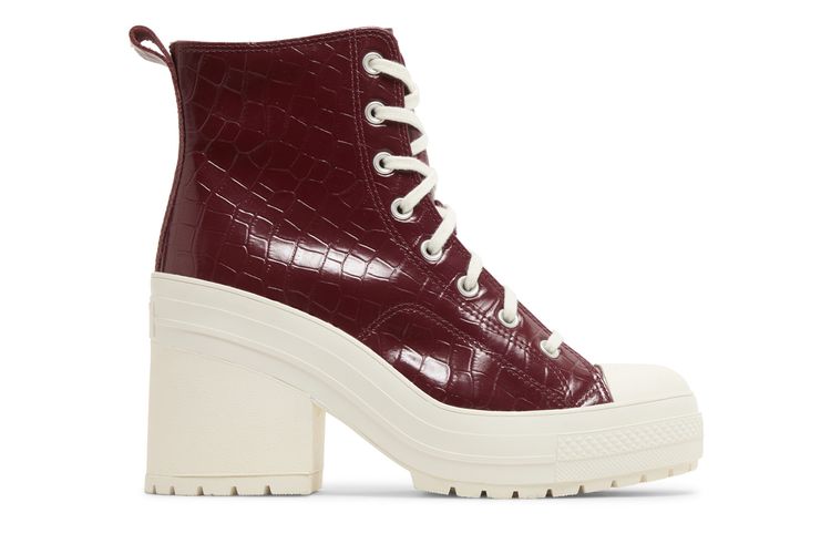 Кроссовки Chuck 70 De Luxe Heel High 'Embossed Crocodile - Cabernet', красный
Кроссовки Chuck 70 De Luxe Heel High 'Embossed Crocodile - Cabernet', красный
