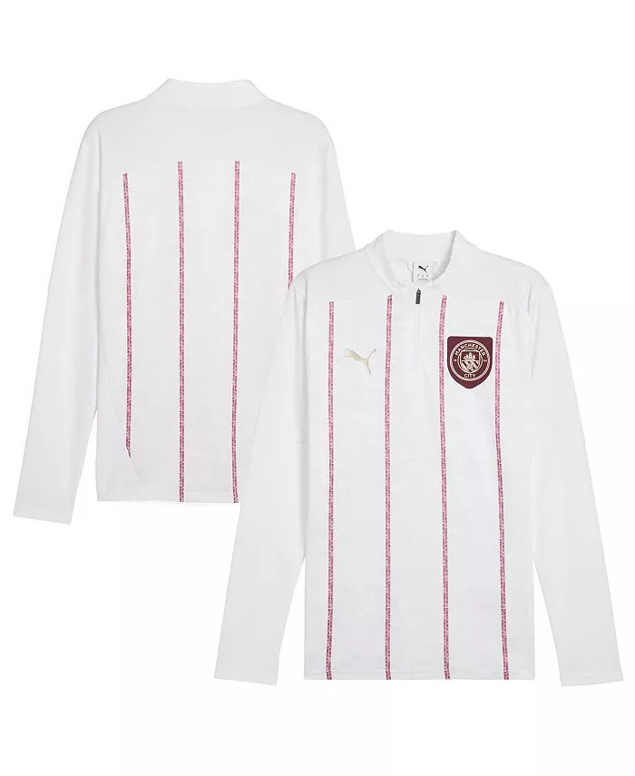 Мужская белая толстовка Manchester City 2024/25 Pre-Match с молнией на четверть Puma
Мужская белая толстовка Manchester City 2024/25 Pre-Match с молнией на четверть Puma