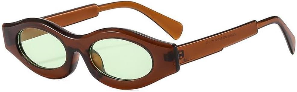 Винтажные панк-очки овальной формы для женщин и мужчин, роскошные модные очки «кошачий глаз» в маленькой оправе, солнцезащитные очки UV400 для женщин LVTFCO, C4browngreen
Винтажные панк-очки овальной формы для женщин и мужчин, роскошные модные очки «кошачий глаз» в маленькой оправе, солнцезащитные очки UV400 для женщин LVTFCO, C4browngreen