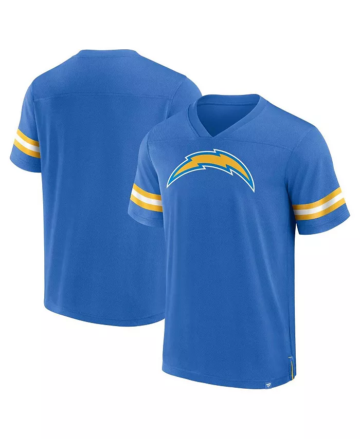 Мужская футболка с V-образным вырезом Powder Blue Los Angeles Chargers Jersey Tackle Fanatics
Мужская футболка с V-образным вырезом Powder Blue Los Angeles Chargers Jersey Tackle Fanatics