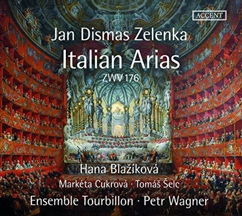 CD диск Zelenka, J. / Blazikova / Ensemble Tourbillon: 8 Italian Arias
CD диск Zelenka, J. / Blazikova / Ensemble Tourbillon: 8 Italian Arias