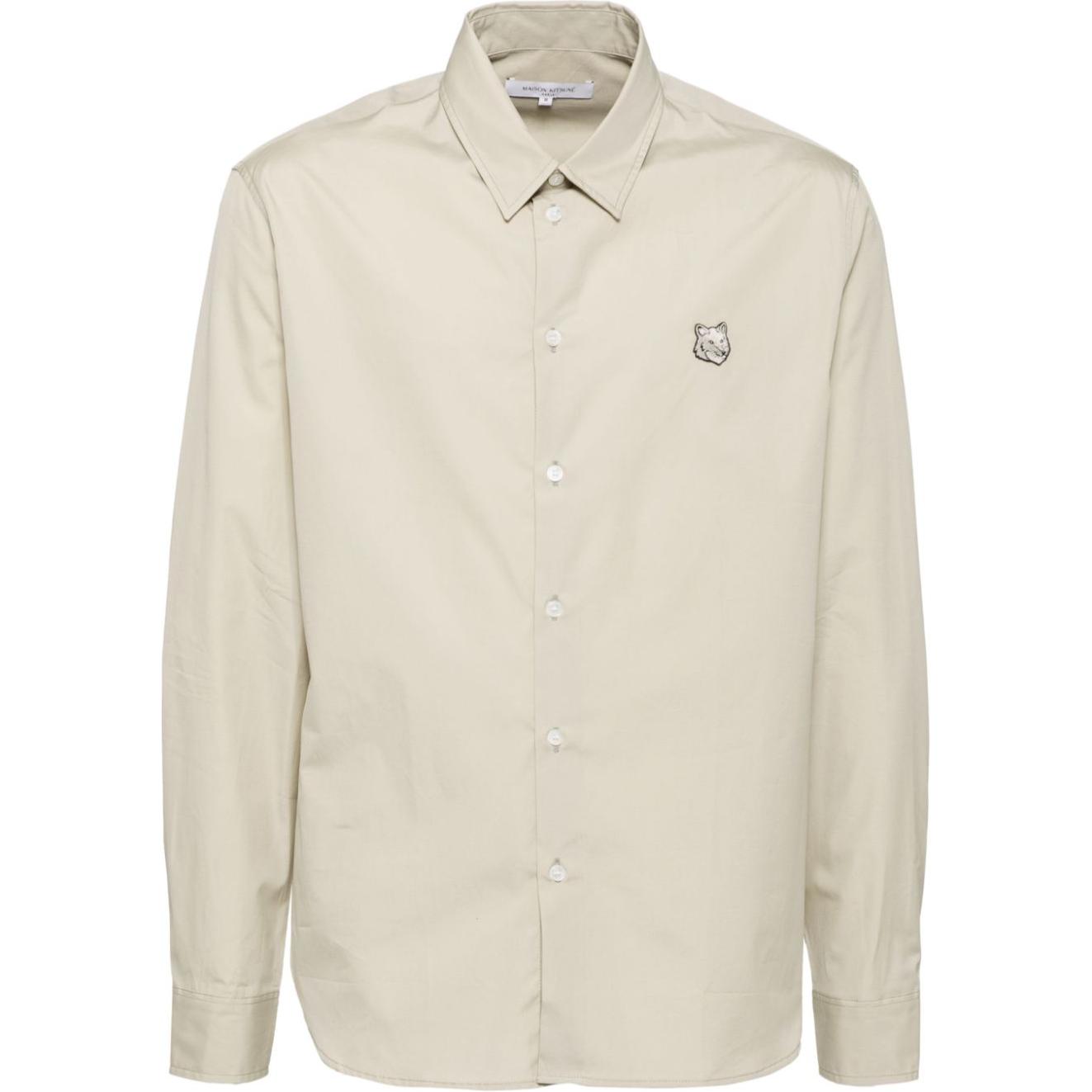 Рубашка с вышивкой Fox Head от Maison Kitsuné Maison Kitsune, белый
Рубашка с вышивкой Fox Head от Maison Kitsuné Maison Kitsune, белый