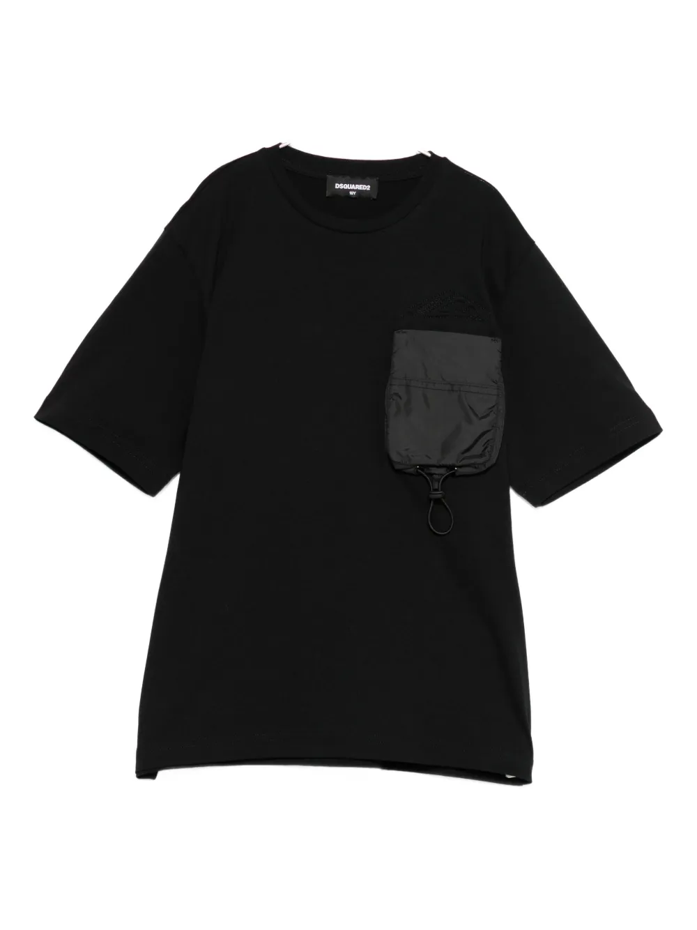 Футболка с вышитым карманом Dsquared2 Kids, черный
Футболка с вышитым карманом Dsquared2 Kids, черный