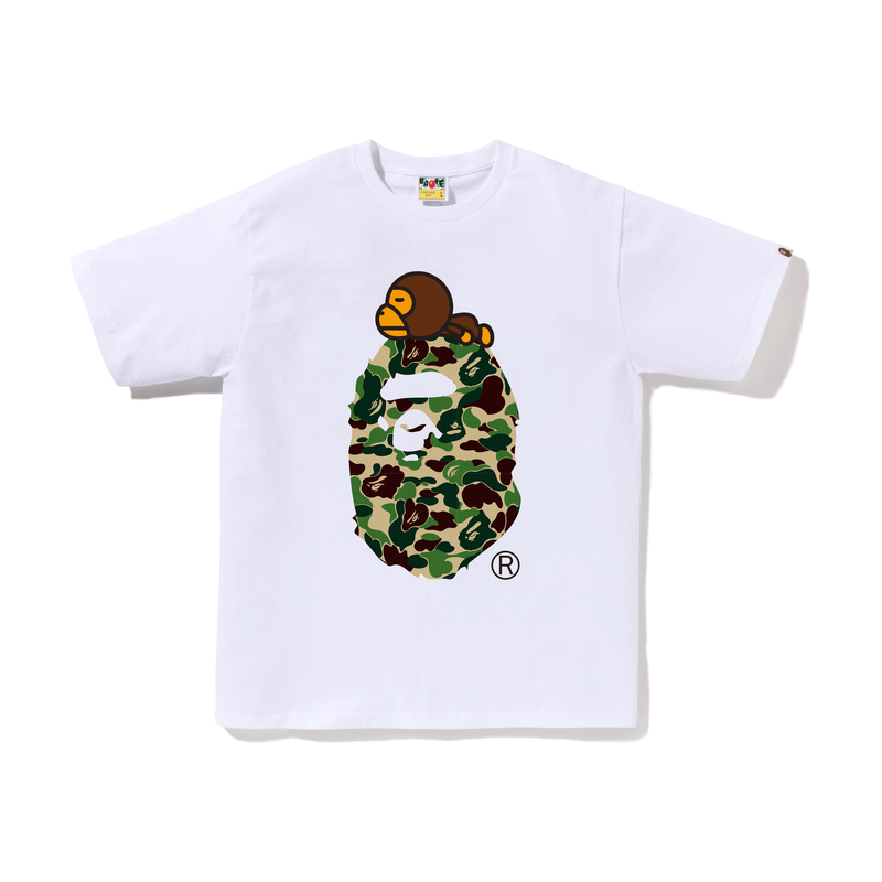 Футболка Bape 1st Camo Milo On Big Ape A BATHING APE, белый
Футболка Bape 1st Camo Milo On Big Ape A BATHING APE, белый