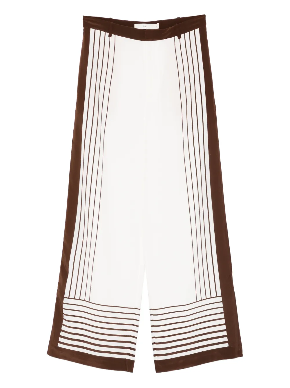 Прямые брюки в полоску Leilana Sir., белый
Прямые брюки в полоску Leilana Sir., белый