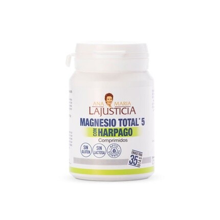 Ana Maria La Justicia Магний, всего 5 с когтем дьявола, 70 таблеток
Ana Maria La Justicia Магний, всего 5 с когтем дьявола, 70 таблеток