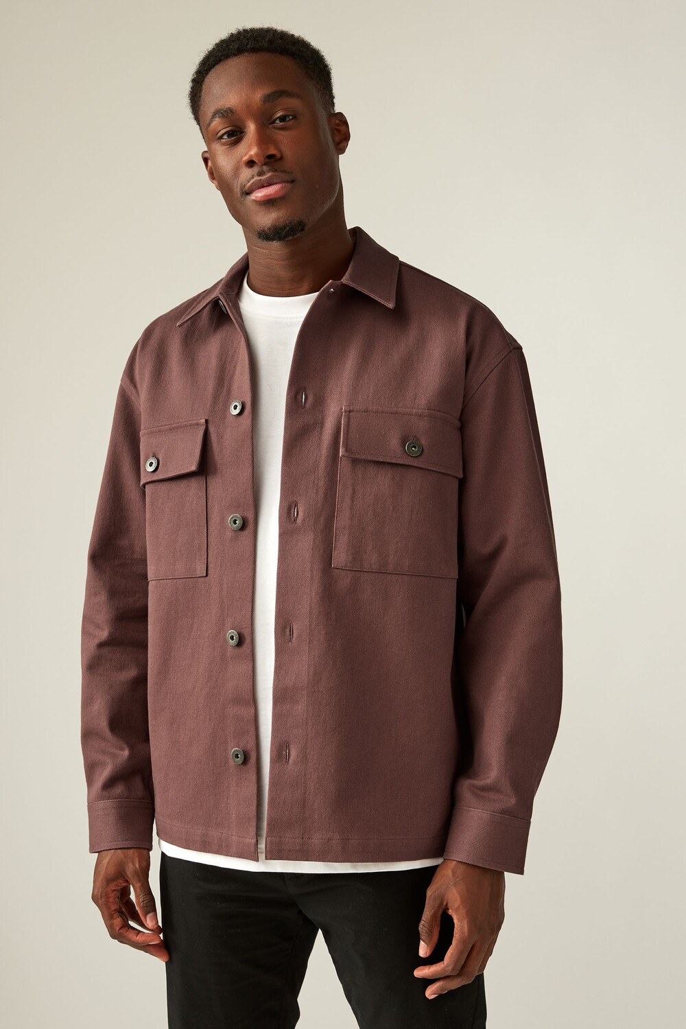 100% хлопок, верхняя рубашка с двумя карманами Next, коричневый
100% хлопок, верхняя рубашка с двумя карманами Next, коричневый