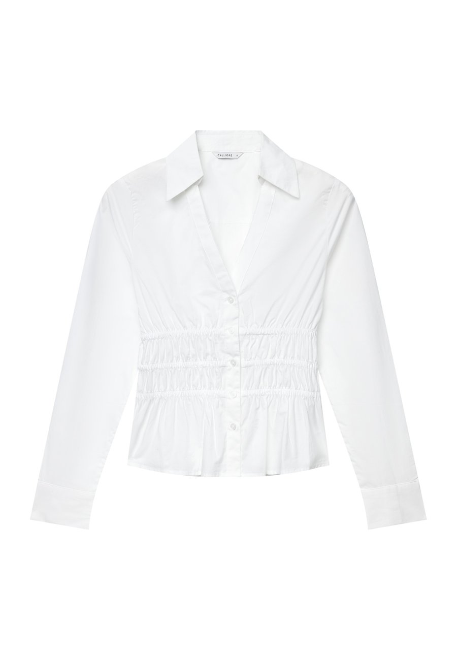 Блуза Calliope Button-down blouse, Bianco Ottico/White
Блуза Calliope Button-down blouse, Bianco Ottico/White