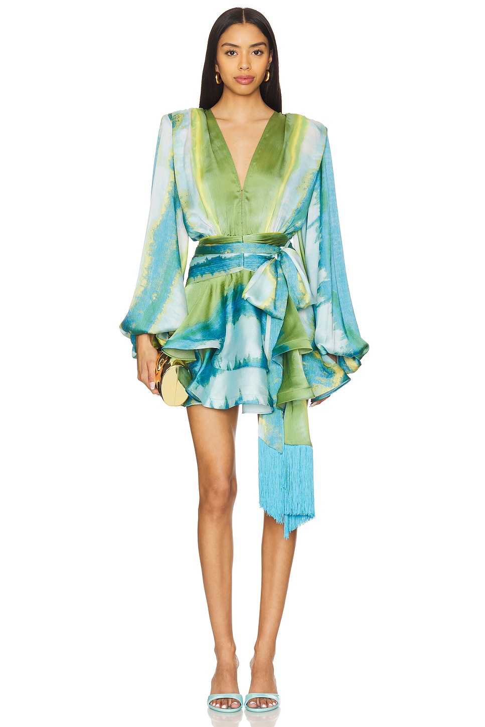 Мини-платье в бедуинском стиле Bronx And Banco, blue multi
Мини-платье в бедуинском стиле Bronx And Banco, blue multi