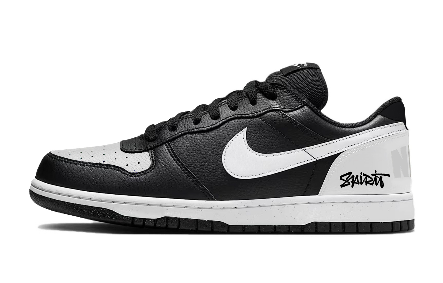 Nike Износостойкие низкие скейтбордистские кроссовки унисекс, черный с серебристым рисунком
Nike Износостойкие низкие скейтбордистские кроссовки унисекс, черный с серебристым рисунком