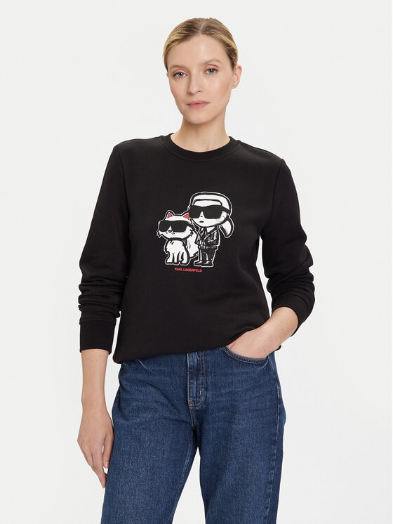 Свитшот regular fit A4W20045 Karl Lagerfeld, черный
Свитшот regular fit A4W20045 Karl Lagerfeld, черный