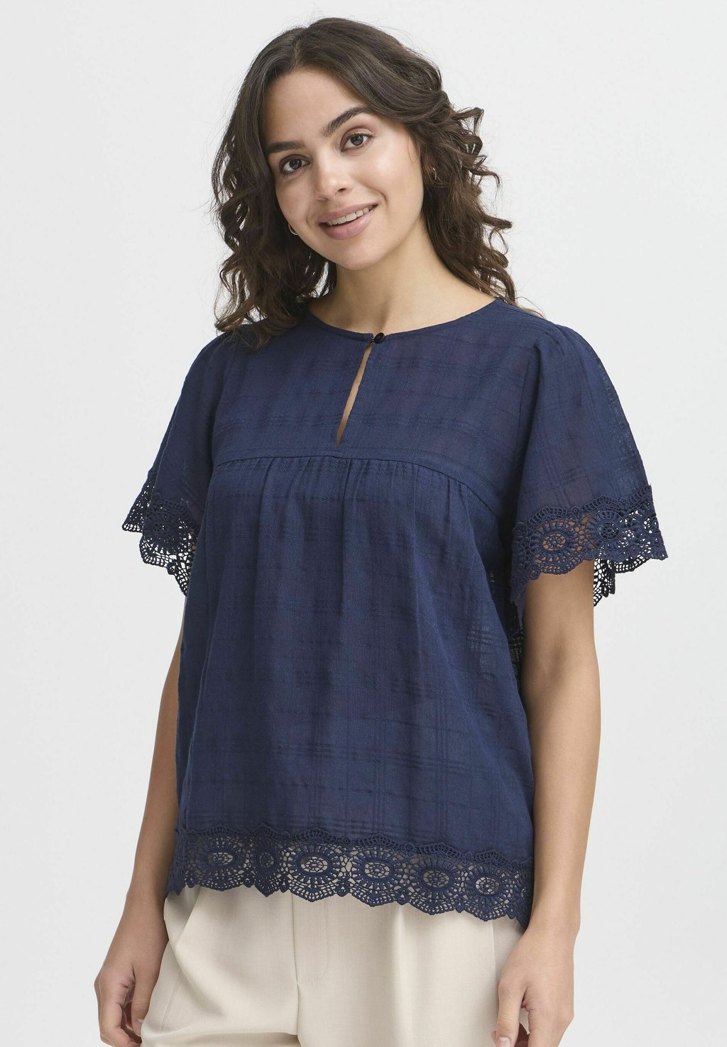 Блуза FRLANA Fransa, синий 
Блуза FRLANA Fransa, синий