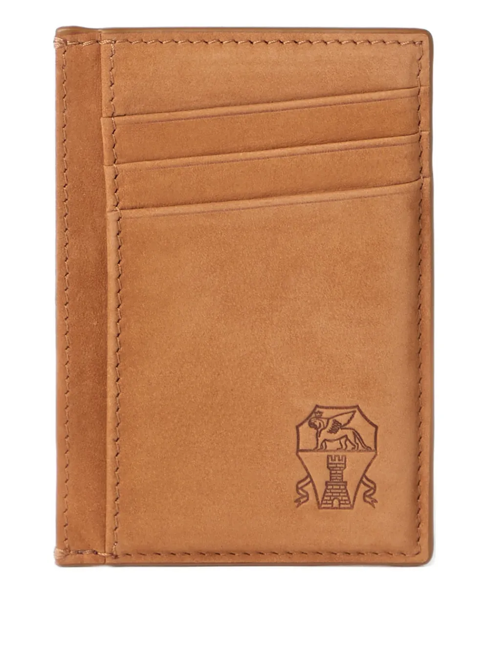 Картхолдер с тиснением Brunello Cucinelli, коричневый
Картхолдер с тиснением Brunello Cucinelli, коричневый