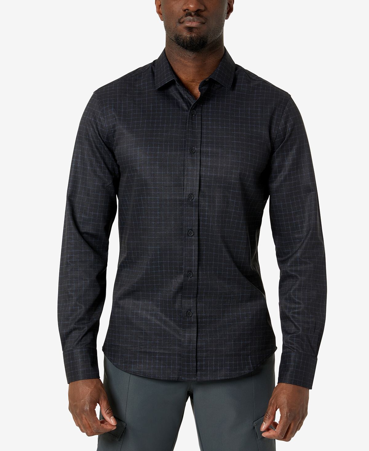 Мужская спортивная рубашка стрейч Kenneth Cole, мульти
Мужская спортивная рубашка стрейч Kenneth Cole, мульти