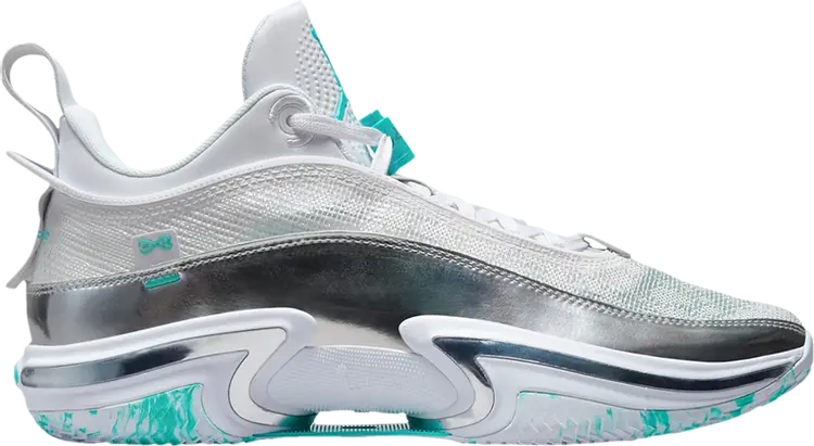 Кроссовки Guo Ailun x Air Jordan 36 Low PF White Hyper Jade, белый
Кроссовки Guo Ailun x Air Jordan 36 Low PF White Hyper Jade, белый