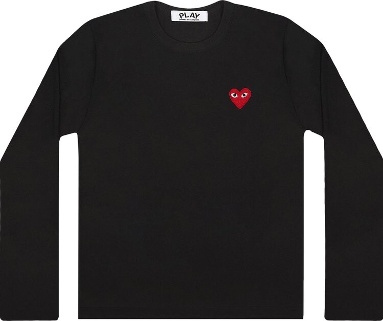 Футболка Comme des Garçons PLAY Heart Long-Sleeve T-Shirt 'Black', черный
Футболка Comme des Garçons PLAY Heart Long-Sleeve T-Shirt 'Black', черный