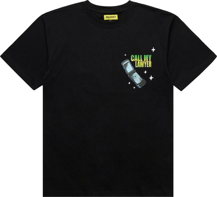 Футболка Market Call My Lawyer Act Now T-Shirt 'Black', черный
Футболка Market Call My Lawyer Act Now T-Shirt 'Black', черный