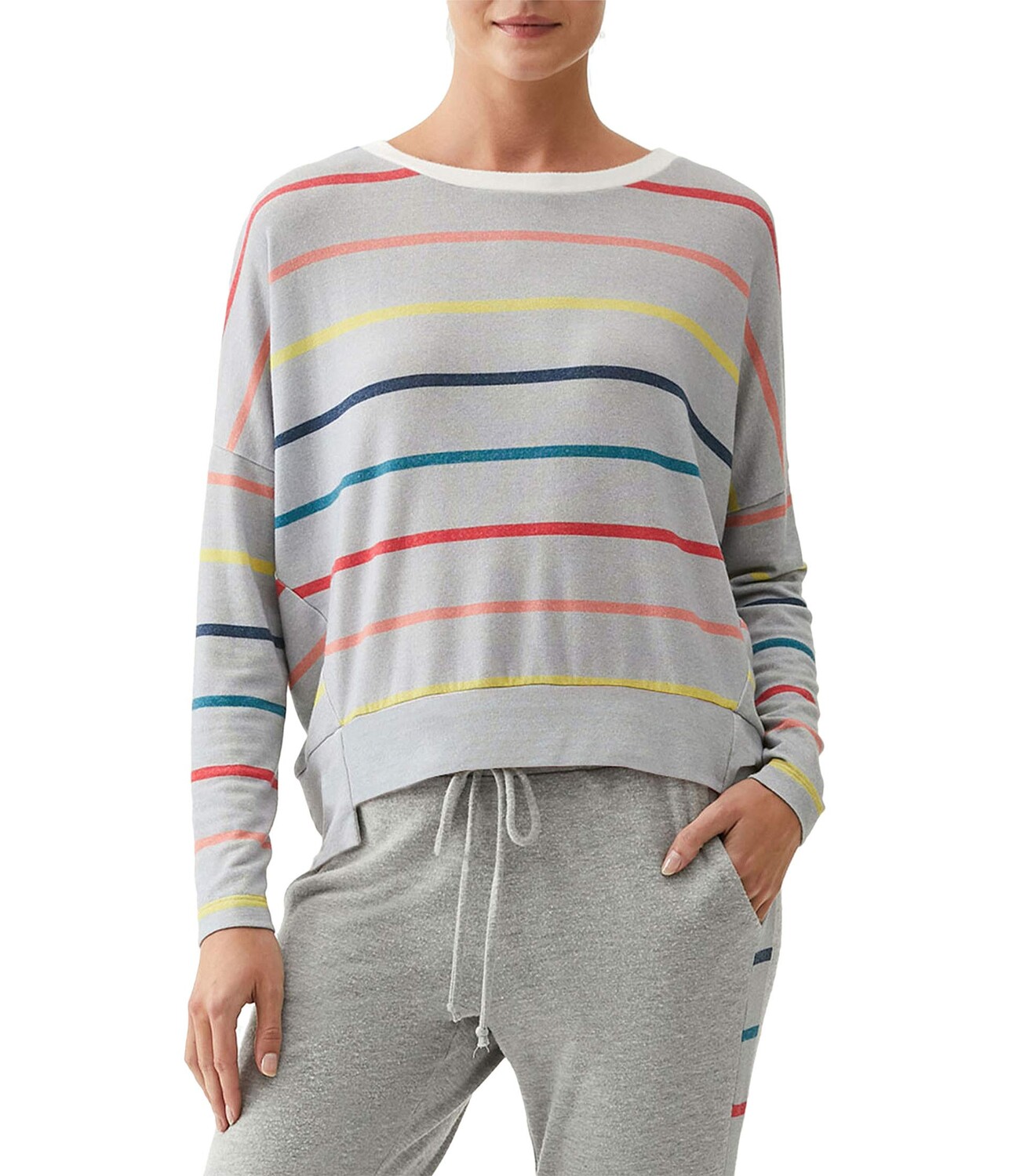 Худи Michael Stars, Madison Brushed Jersey Rainbow Stripe Jenny Joggers, Серый, Худи Michael Stars, Madison Brushed Jersey Rainbow Stripe Jenny Joggers
Худи Michael Stars, Madison Brushed Jersey Rainbow Stripe Jenny Joggers, Серый, Худи Michael Stars, Madison Brushed Jersey Rainbow Stripe Jenny Joggers