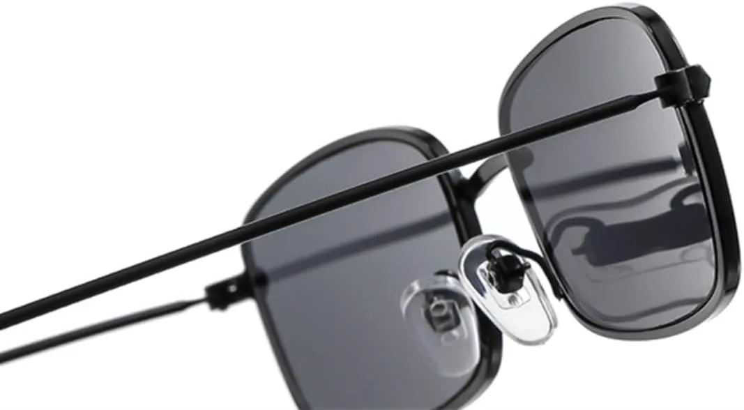 Ретро маленькие квадратные солнцезащитные очки для женщин и мужчин, металлические, модные, класса люкс, с защитой от УФ-излучения UV400 UATXTAU, Gold Black
Ретро маленькие квадратные солнцезащитные очки для женщин и мужчин, металлические, модные, класса люкс, с защитой от УФ-излучения UV400 UATXTAU, Gold Black