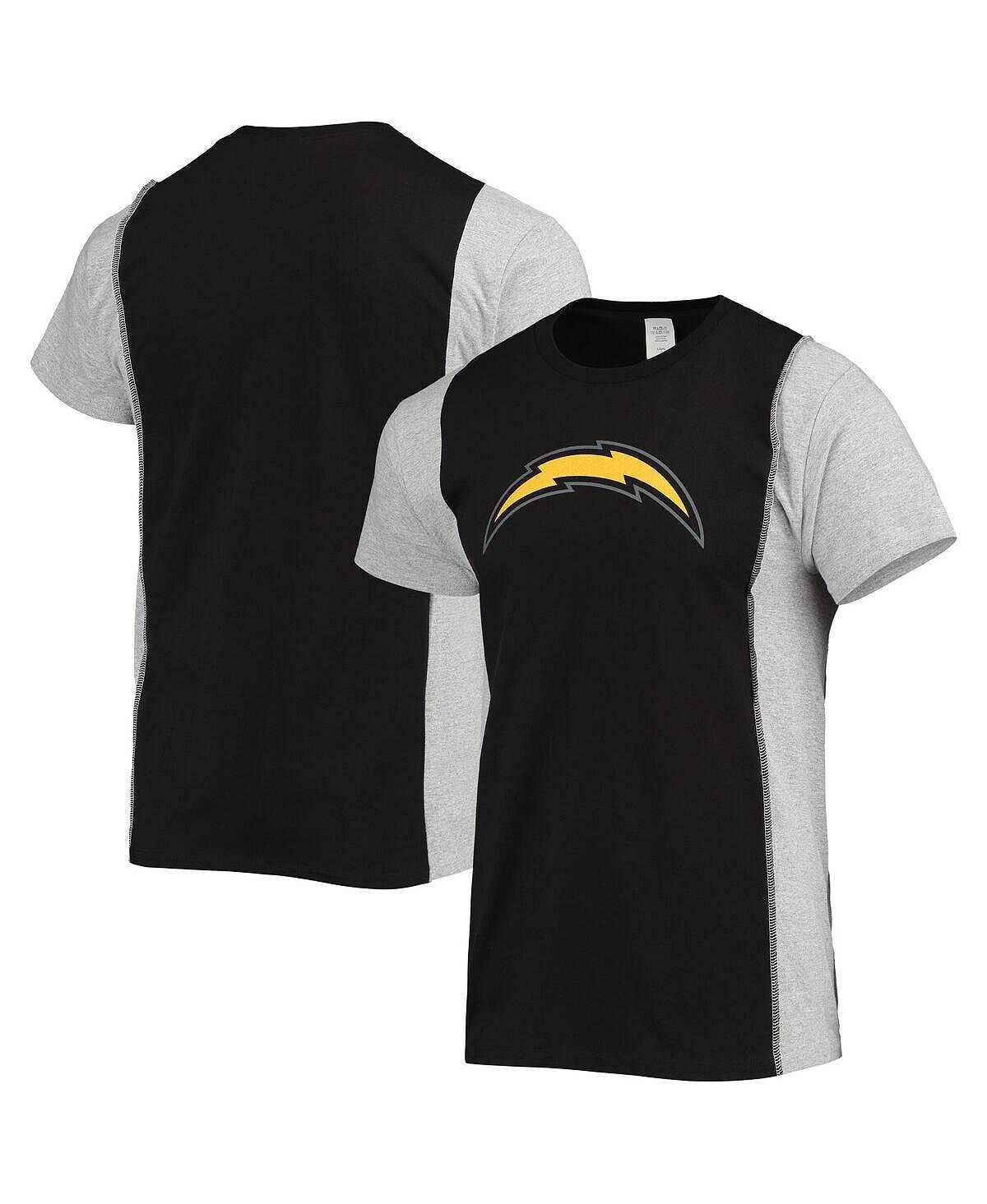 Мужская футболка с разрезом los angeles chargers черного, серого меланжевого цвета Refried Apparel, мульти
Мужская футболка с разрезом los angeles chargers черного, серого меланжевого цвета Refried Apparel, мульти