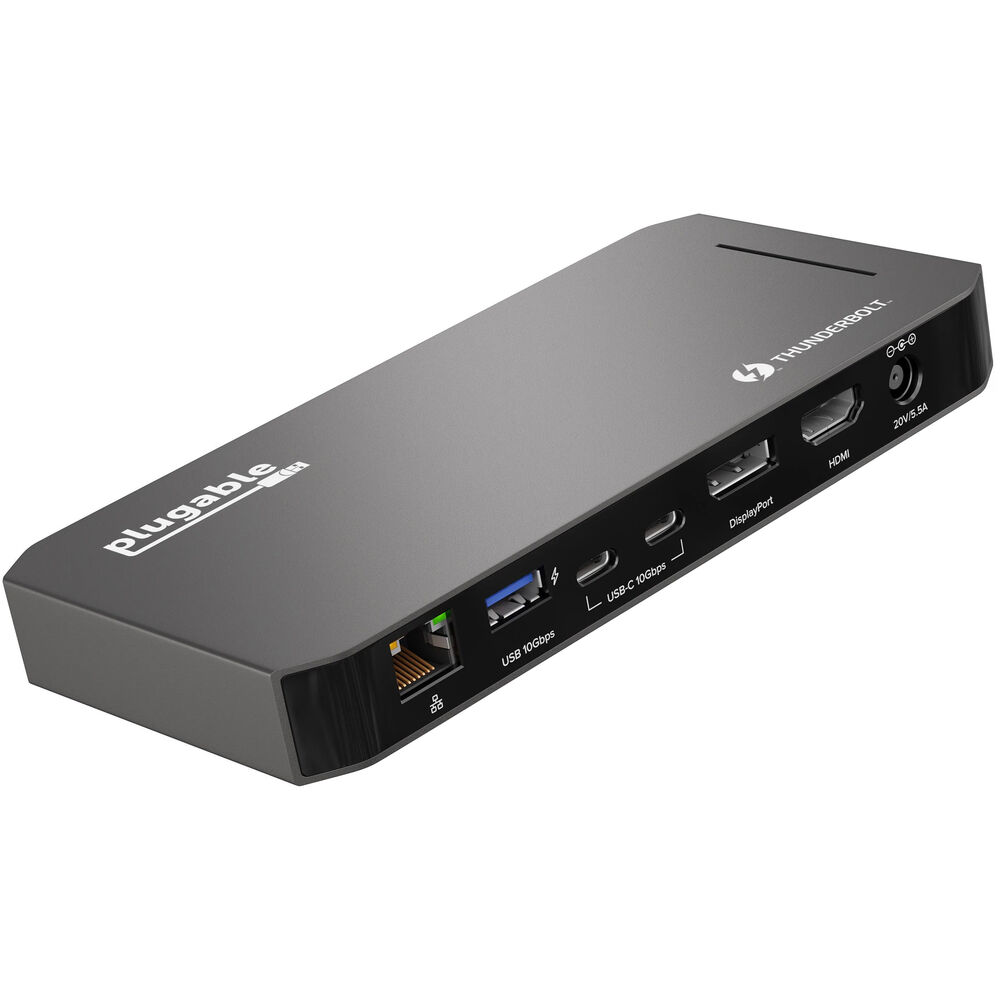 Док-станция Plugable Thunderbolt 3 and USB-C Dual Display Docking TBT3-UDC3
Док-станция Plugable Thunderbolt 3 and USB-C Dual Display Docking TBT3-UDC3