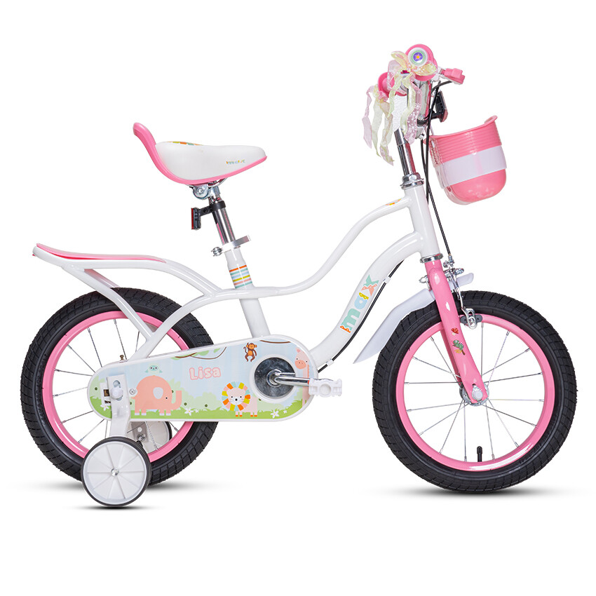 Велосипед детский MAX BIKE Lisa 14", белый
Велосипед детский MAX BIKE Lisa 14", белый